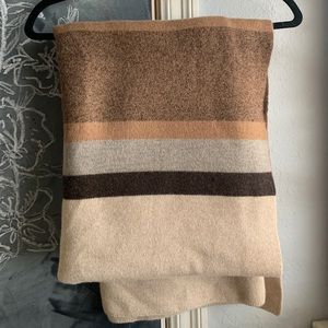 Shinola Detroit Hotel Alpaca Throw Blanket
